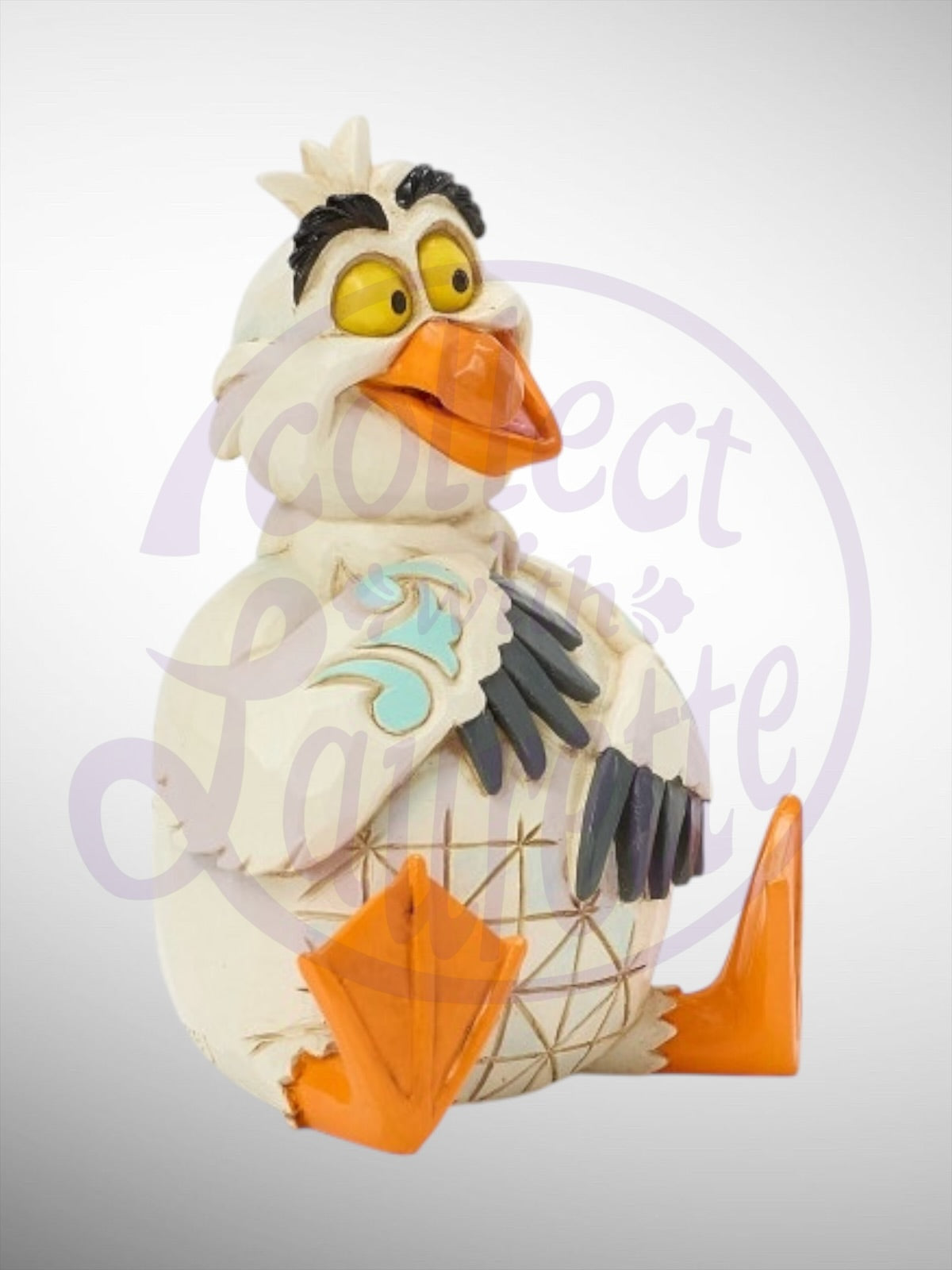 Jim Shore Disney Traditions -  Scuttle The Little Mermaid Mini Figurine - PREORDER